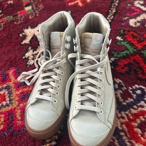 Nike High-Top Sneakers in White
